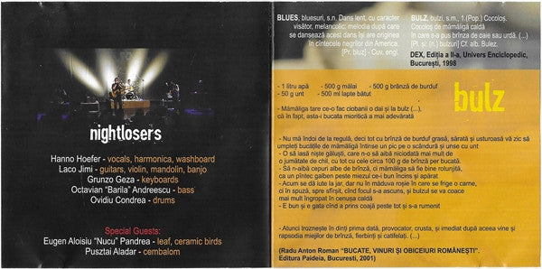 Nightlosers : Rhythm & Bulz (CD, Album)