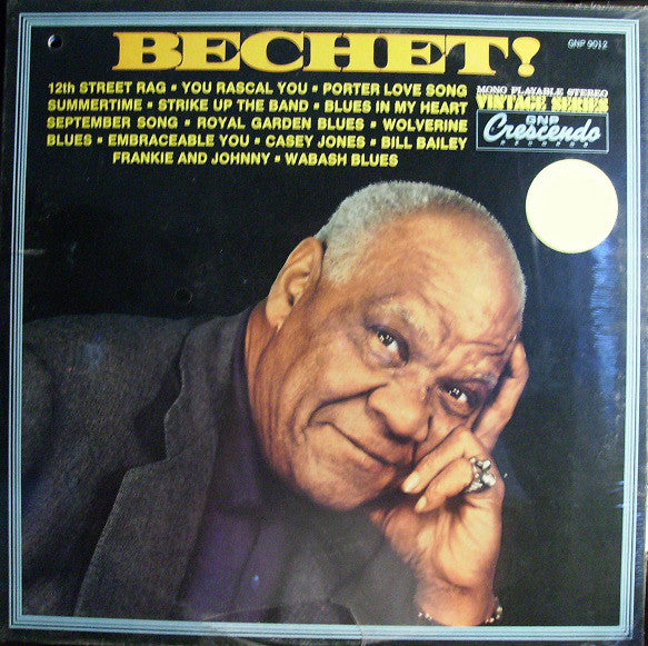 Sidney Bechet : Bechet! (LP, Album)