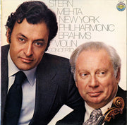 Stern*, Mehta*, New York Philharmonic* - Brahms* : Violin Concerto (LP, Album, Ter)