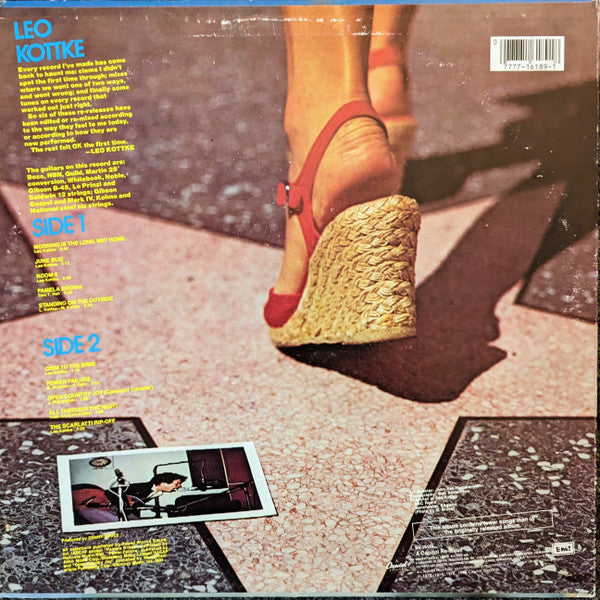 Leo Kottke : 1971-1976 "Did You Hear Me?" (LP, Comp, RE)