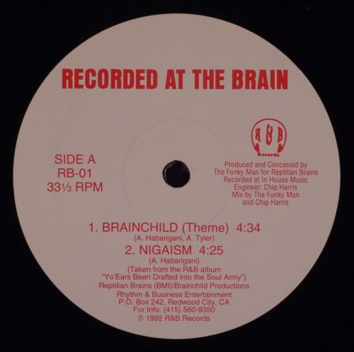 Recorded At The Brain : Brainchild (12")