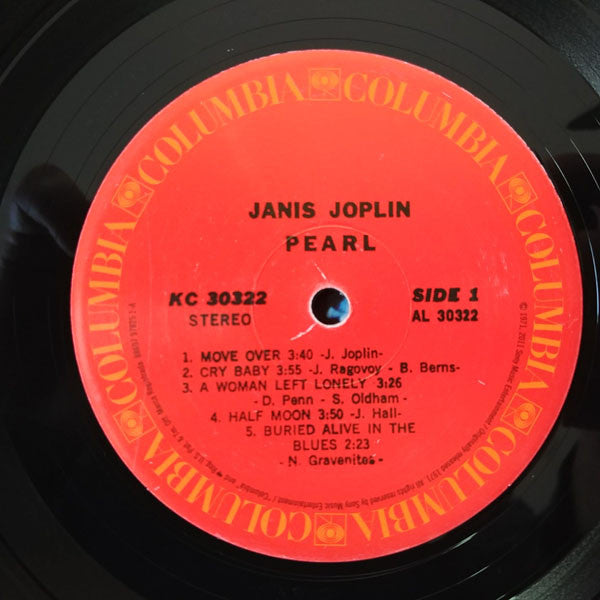 Janis Joplin : Pearl (LP, Album, RSD, RE, 180)