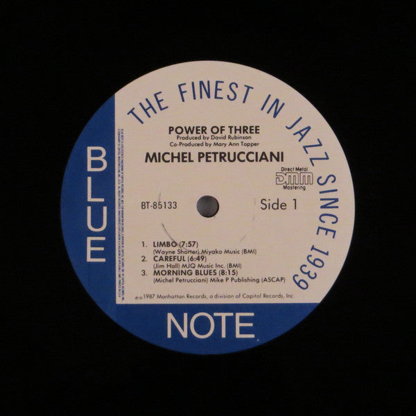 Michel Petrucciani : Power Of Three (LP, Album, DMM)