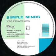 Simple Minds : Sons And Fascination / Sister Feelings Call (LP, Album + LP, Album + Ltd)