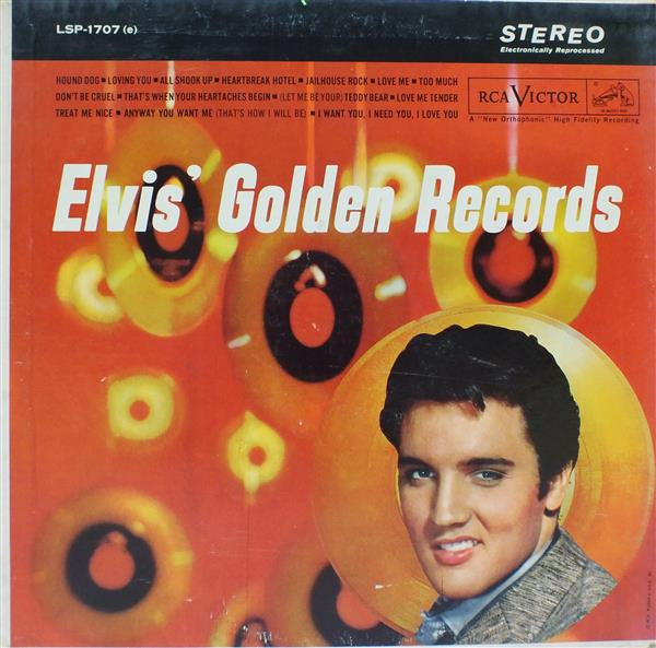 Elvis Presley : Elvis' Golden Records (LP, Comp, Ind)