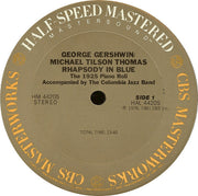 George Gershwin Accompanied By Michael Tilson Thomas Conducting The Columbia Jazz Band : Rhapsody In Blue (The 1925 Piano Roll) (LP, Album, RM, Hal)