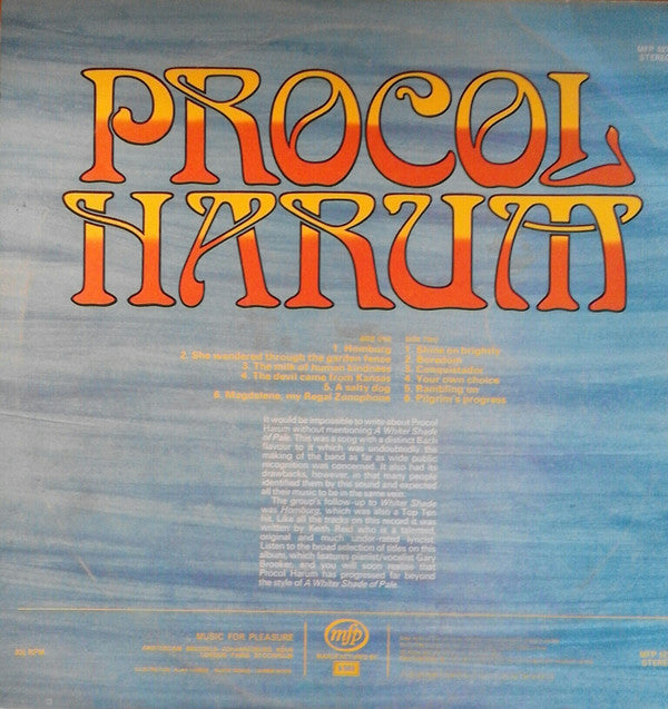 Procol Harum : A Salty Dog (LP, Comp)