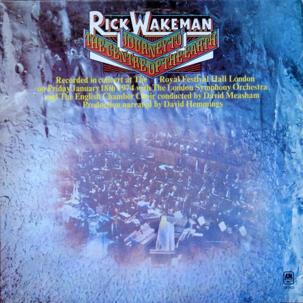 Rick Wakeman : Journey To The Centre Of The Earth (LP, Album, Club, RCA)
