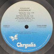 Icehouse : Sidewalk (LP, Album, CR)