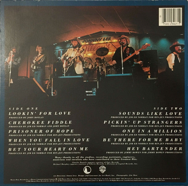 Johnny Lee (3) : Greatest Hits (LP, Album, Comp)