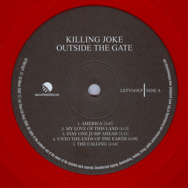 Killing Joke : Outside The Gate (LP, Red + LP, Yel + Album, RE)