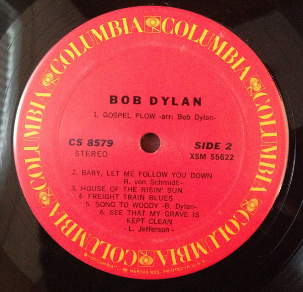 Bob Dylan : Bob Dylan (LP, Album, RE, San)