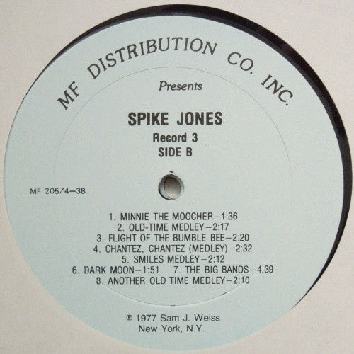 Spike Jones : Spike Jones (3xLP, Comp + Box)