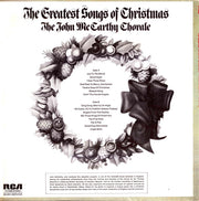 The John McCarthy Chorale* : The Greatest Songs Of Christmas (LP)