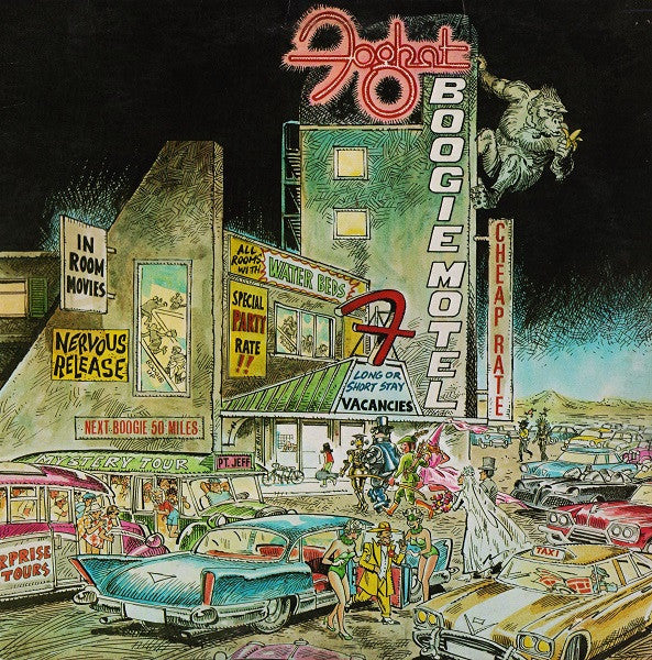 Foghat : Boogie Motel (LP, Album, Mon)