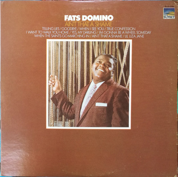 Fats Domino : Ain't That A Shame (LP, Comp, Ele)