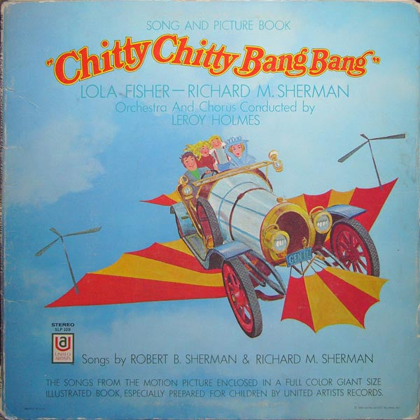 Lola Fisher — Richard M. Sherman Orchestra And Chorus Conducted By Leroy Holmes : Song And Picture Book Of Chitty Chitty Bang Bang (LP, Album)