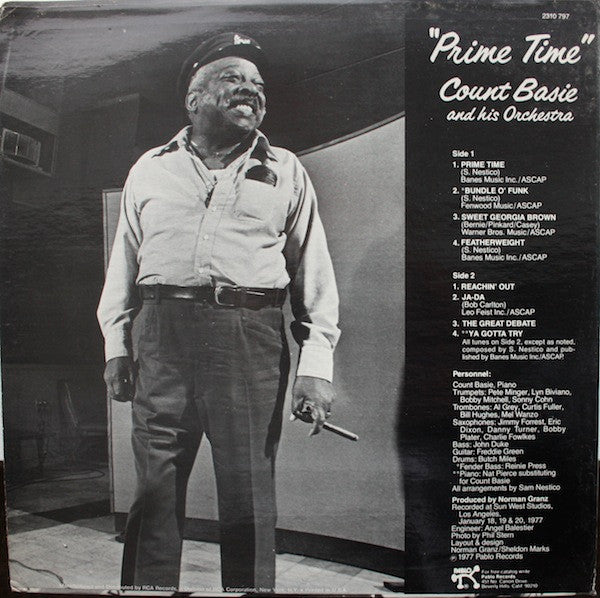 Count Basie Orchestra : Prime Time (LP)