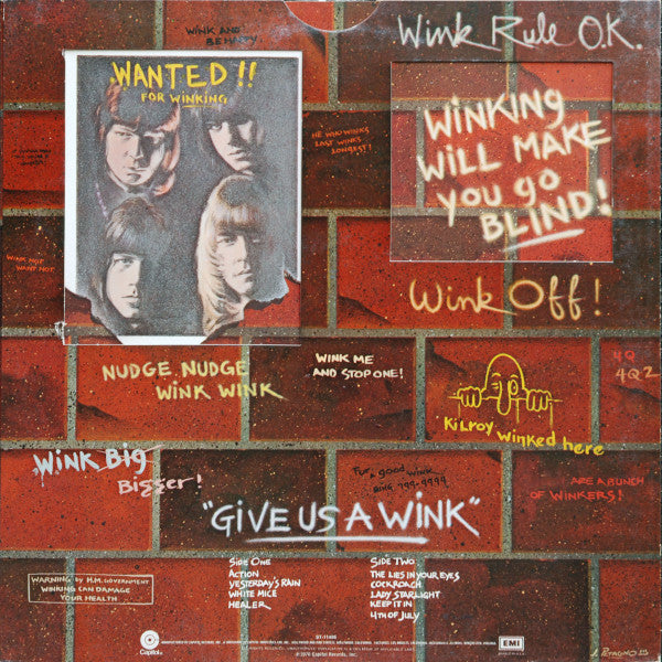 Sweet* : Give Us A Wink (LP, Album, Los)