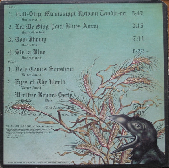 Grateful Dead* : Wake Of The Flood (LP, Album, Son)