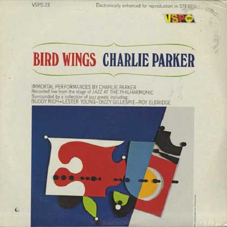 Charlie Parker : Bird Wings (LP, Comp)