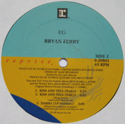 Bryan Ferry : Kiss And Tell (12", Maxi, Pic)