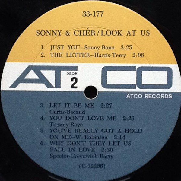 Sonny & Cher : Look At Us (LP, Album, Mono, Mon)