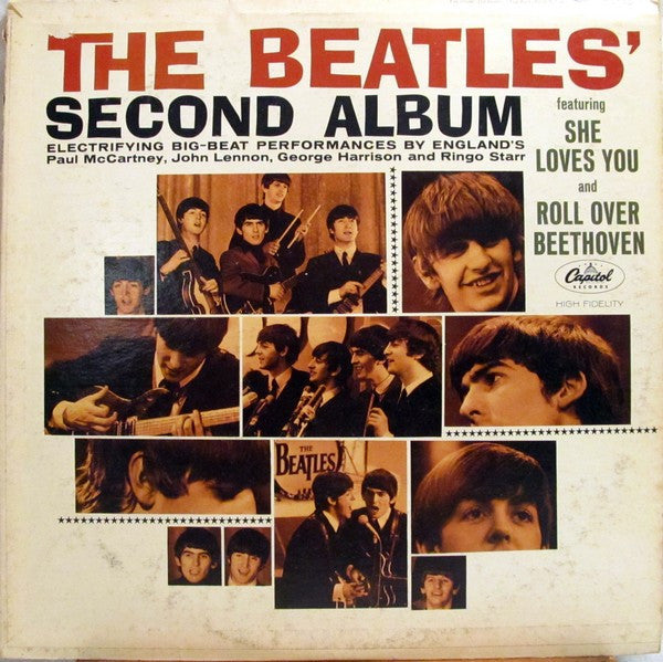 The Beatles : The Beatles' Second Album (LP, Album, Mono,  RC)