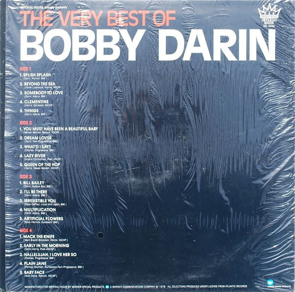 Bobby Darin : The Very Best Of Bobby Darin (The Legendary Bobby Darin) (2xLP, Comp)