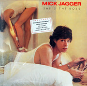 Mick Jagger : She's The Boss (LP, Album, Pit)