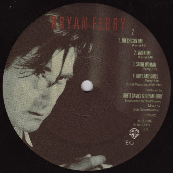 Bryan Ferry : Boys And Girls (LP, Album, Spe)