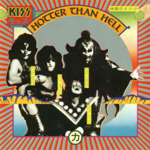 Kiss : Hotter Than Hell (LP, Album, RE)