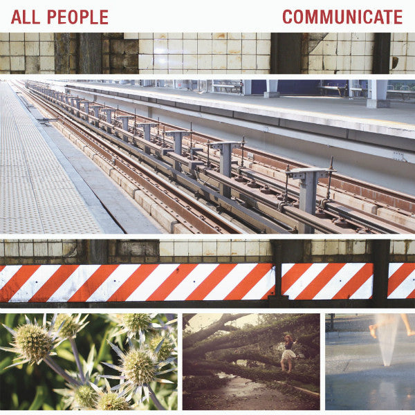 All People (2) : Communicate (12", EP, Red)