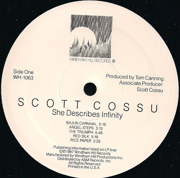 Scott Cossu : She Describes Infinity (LP, Album)