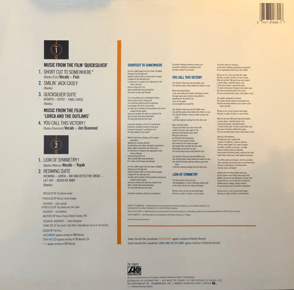 Tony Banks : Soundtracks (LP, Album)