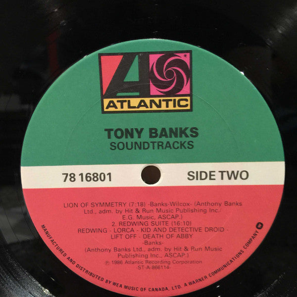 Tony Banks : Soundtracks (LP, Album)