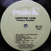 Christine Lavin : Future Fossils (LP, Album, RE)