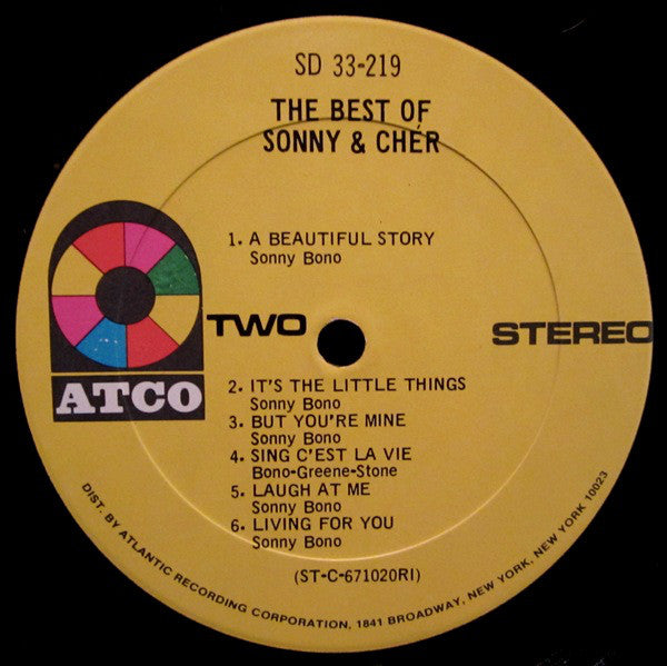Sonny & Cher : The Best Of Sonny & Cher (LP, Comp, RE, RI )