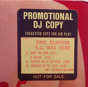 Eric Clapton : E.C. Was Here (LP, Album, SP )