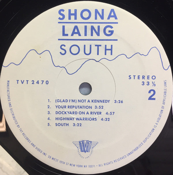 Shona Laing : South (LP, Album)