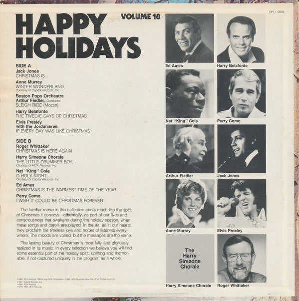 Various : True Value Happy Holidays Volume 18 (LP, Comp)