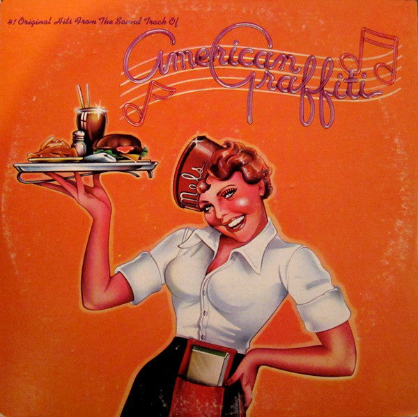 Various : 41 Original Hits From The Sound Track Of American Graffiti (2xLP, Comp, Pin)