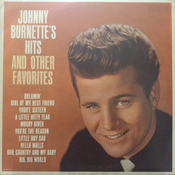 Johnny Burnette : Hits And Other Favorites (LP, Comp, RE)