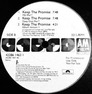J. : Keep The Promise (12", Promo)