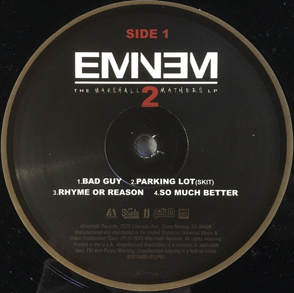 Eminem : The Marshall Mathers LP 2 (2xLP, Album)