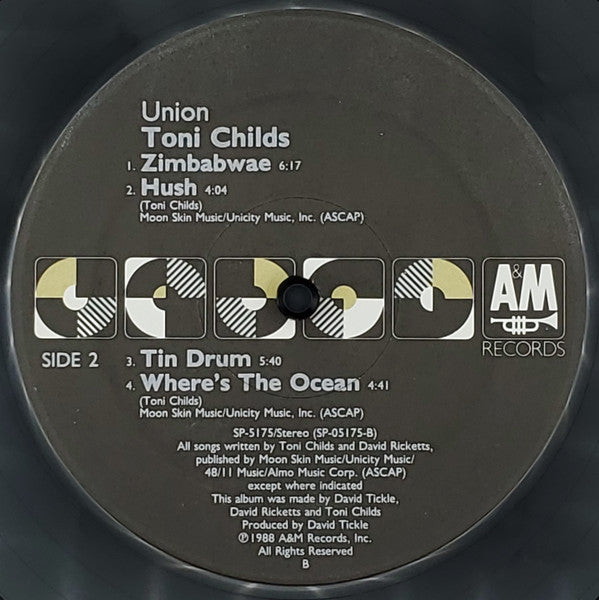 Toni Childs : Union (LP, Album, B)