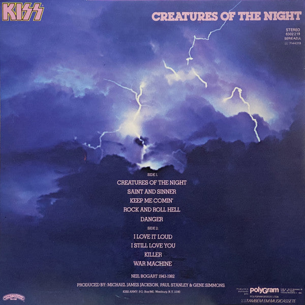 Kiss : Creatures Of The Night (LP, Album)