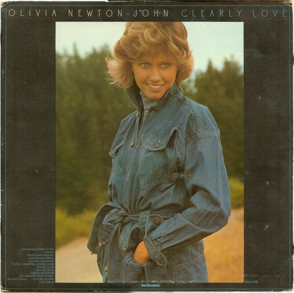 Olivia Newton-John : Clearly Love (LP, Pin)