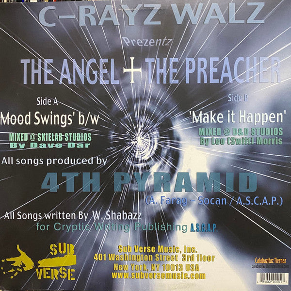 C-Rayz Walz : Mood Swings / Make It Happen (12")