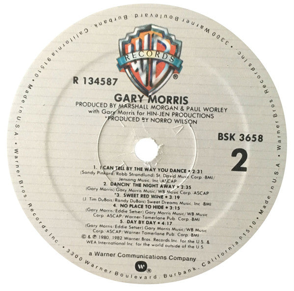 Gary Morris : Gary Morris (LP, Album)